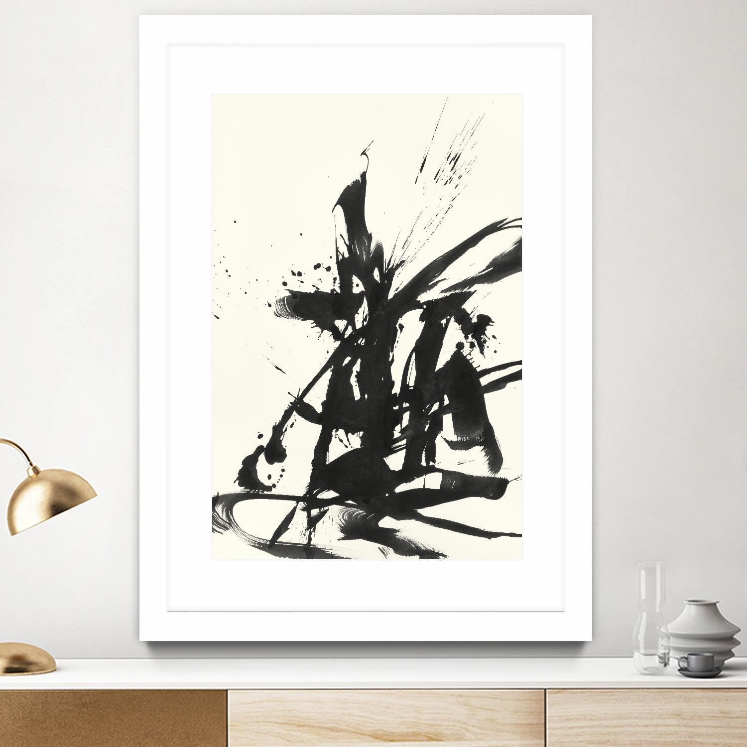 Marked 1 by Paul Ngo on GIANT ART - white black & white