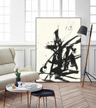 Marked 1 by Paul Ngo on GIANT ART - black abstract