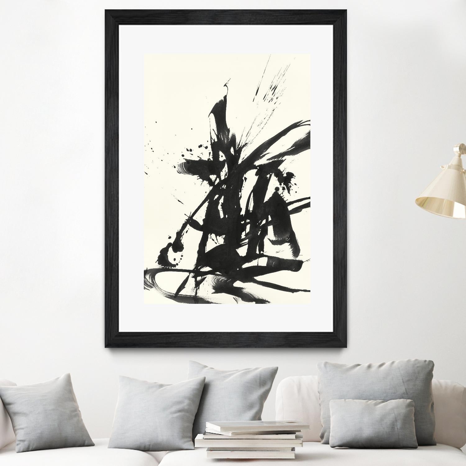 Marked 1 by Paul Ngo on GIANT ART - white black & white