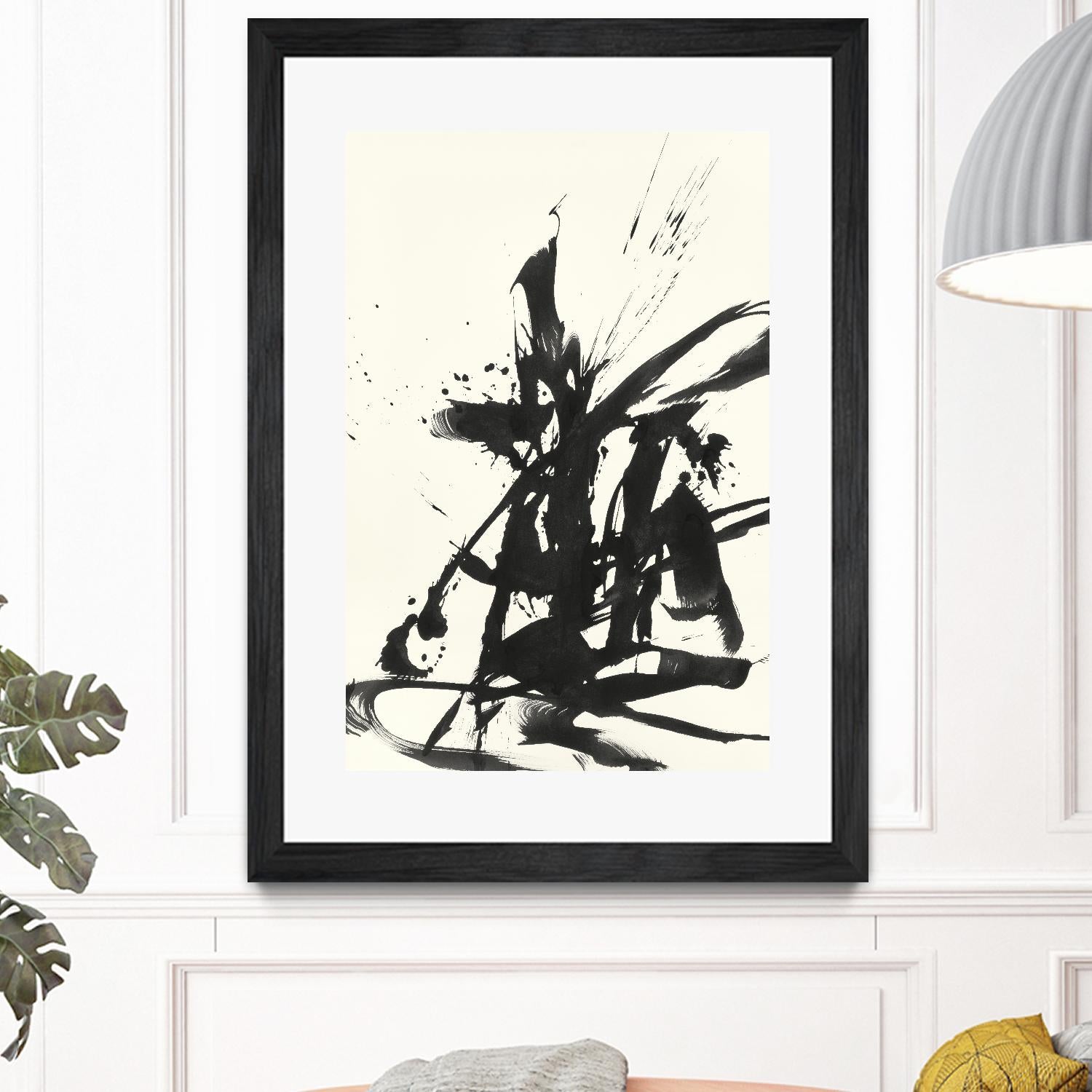 Marked 1 by Paul Ngo on GIANT ART - white black & white