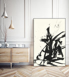 Marked 1 by Paul Ngo on GIANT ART - black abstract
