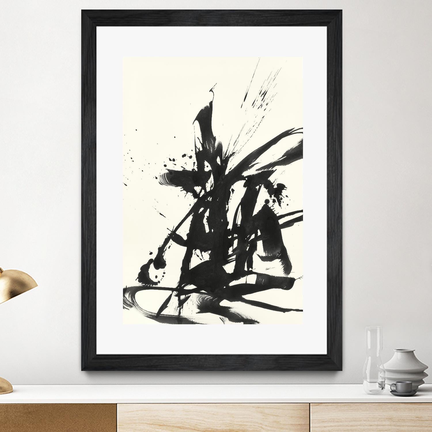 Marked 1 by Paul Ngo on GIANT ART - white black & white