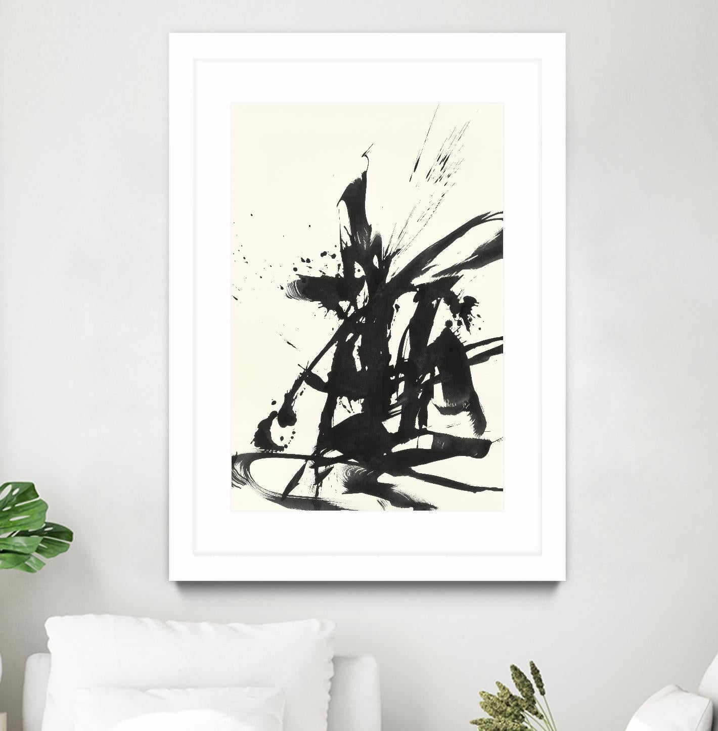 Marked 1 by Paul Ngo on GIANT ART - white black & white