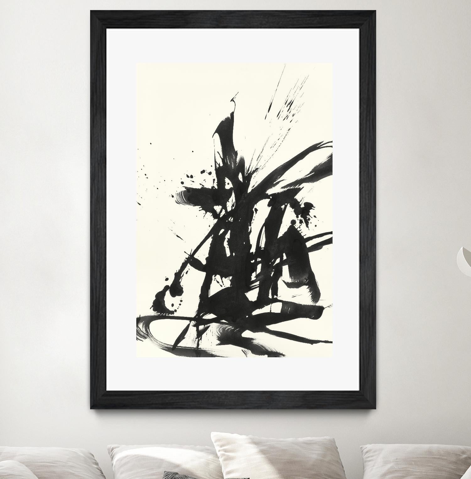 Marked 1 by Paul Ngo on GIANT ART - white black & white