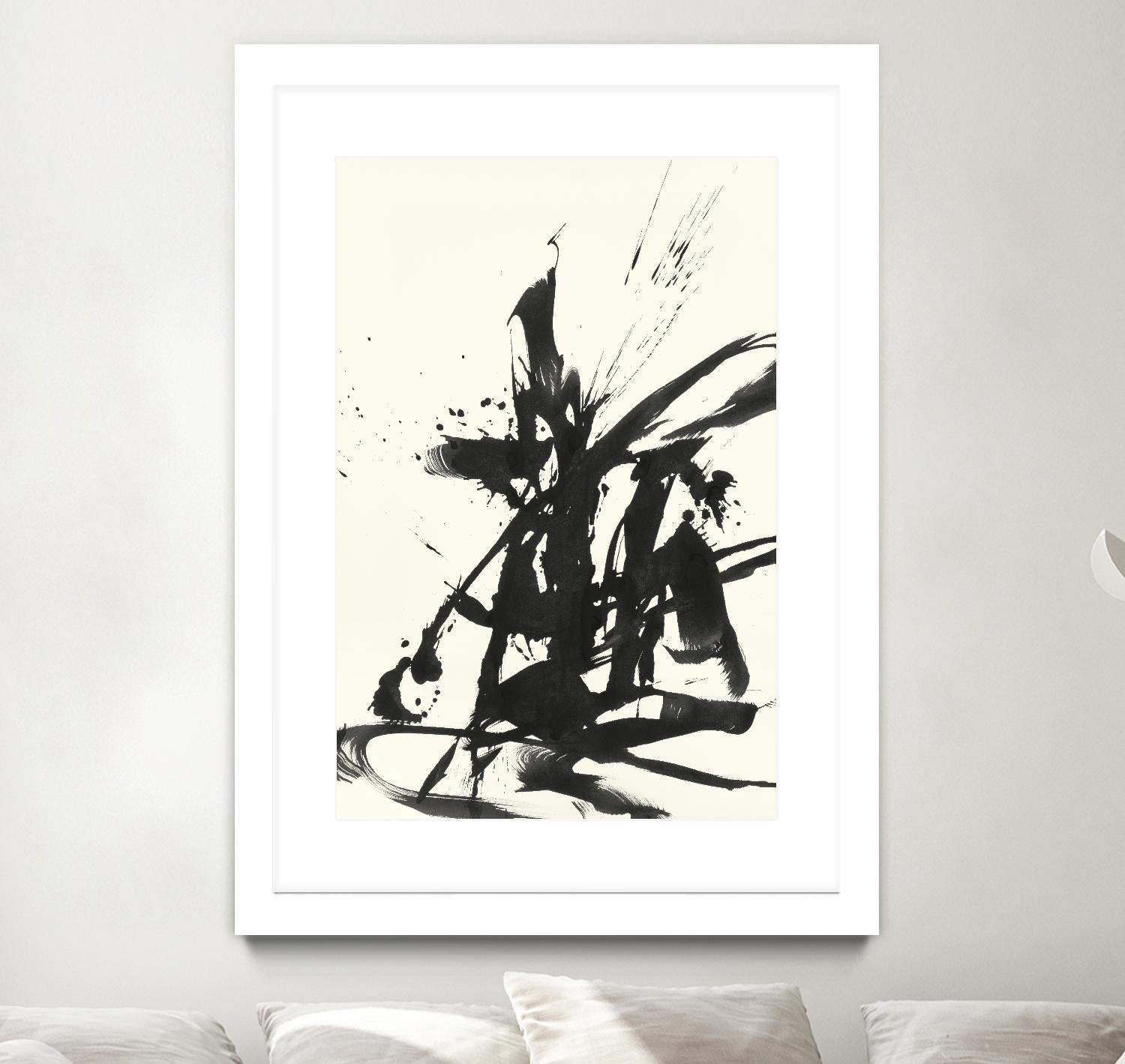 Marked 1 by Paul Ngo on GIANT ART - white black & white