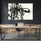 Marked 3 by Paul Ngo on GIANT ART - black abstract