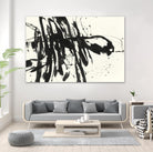 Marked 3 by Paul Ngo on GIANT ART - black abstract