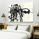 Marked 3 by Paul Ngo on GIANT ART - black abstract