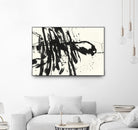 Marked 3 by Paul Ngo on GIANT ART - black abstract