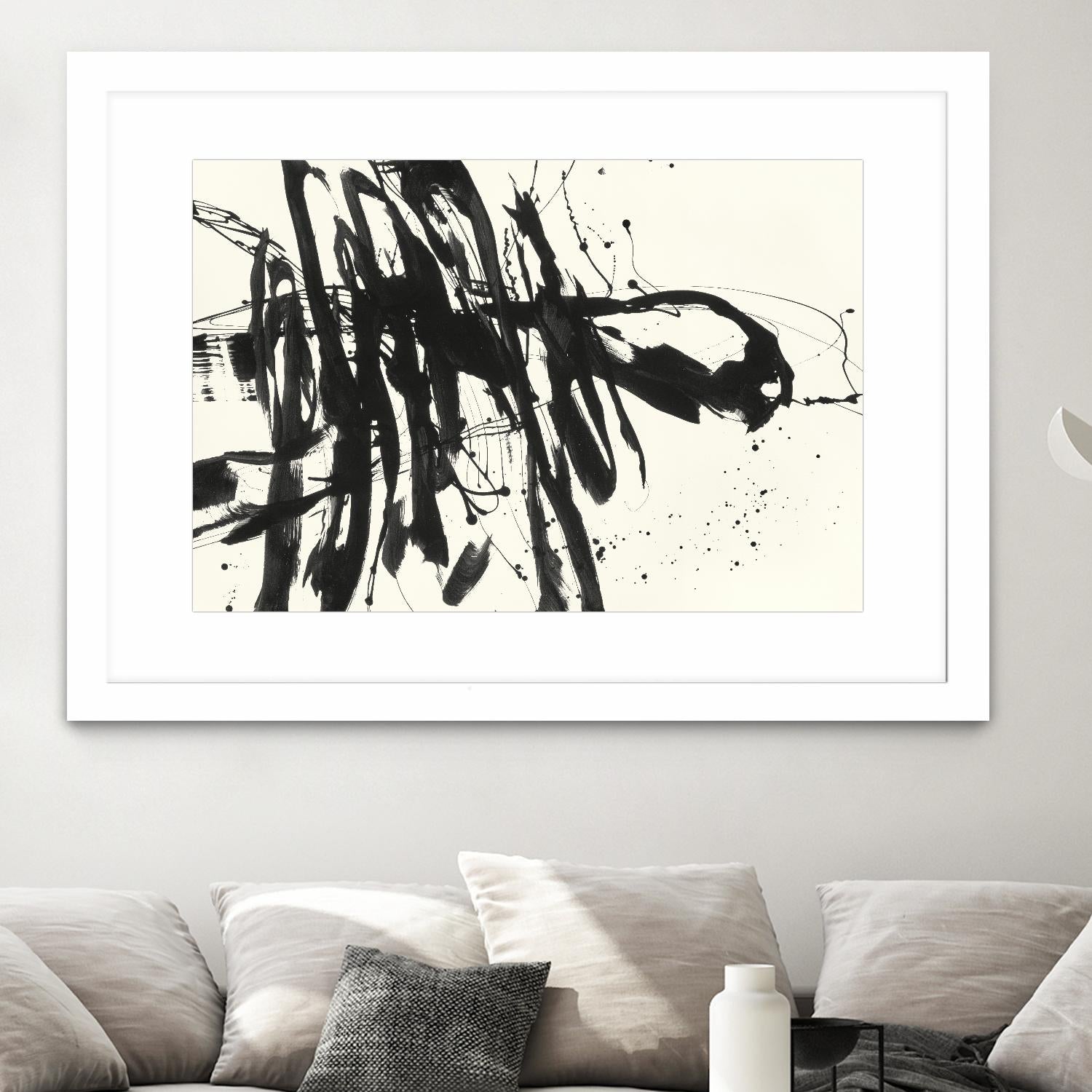 Marked 3 by Paul Ngo on GIANT ART - white black & white