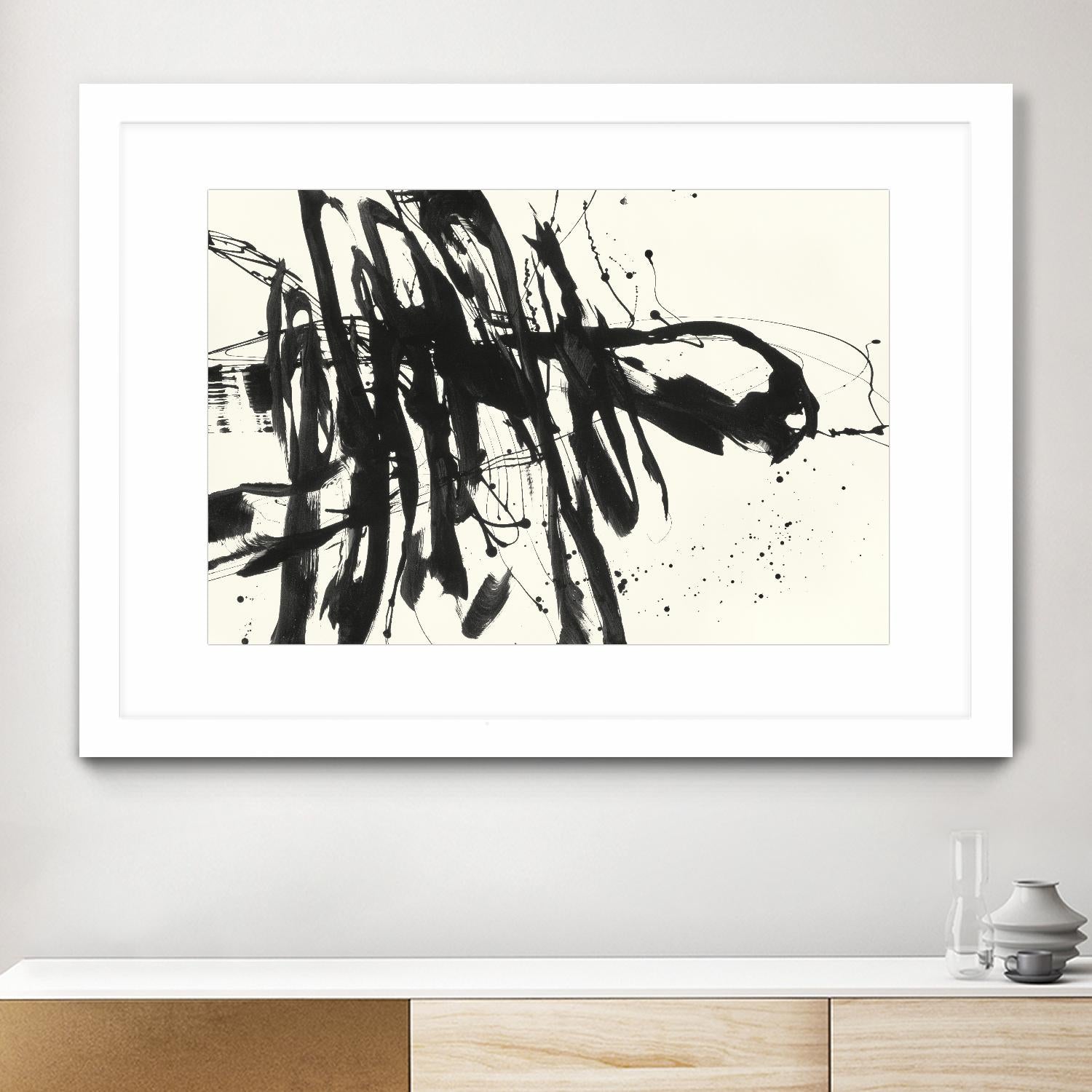 Marked 3 by Paul Ngo on GIANT ART - white black & white