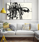 Marked 3 by Paul Ngo on GIANT ART - black abstract