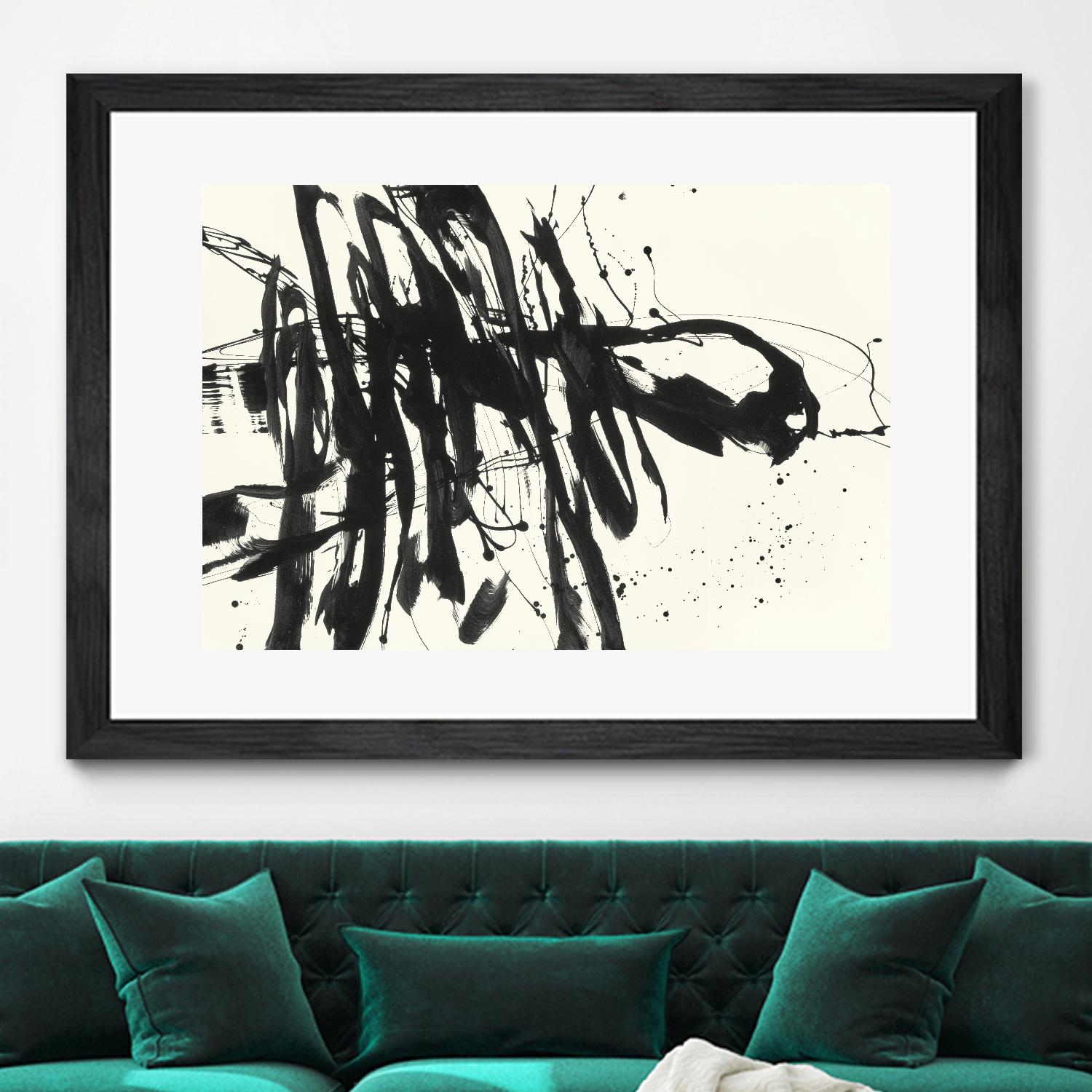 Marked 3 by Paul Ngo on GIANT ART - white black & white