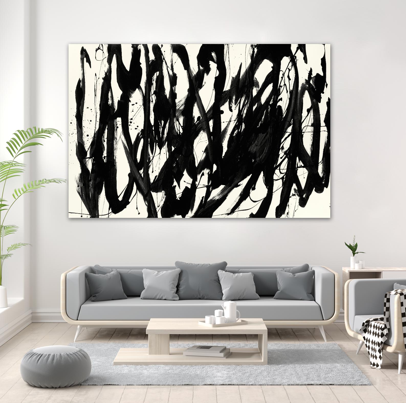 Marked 4 by Paul Ngo on GIANT ART - white abstract