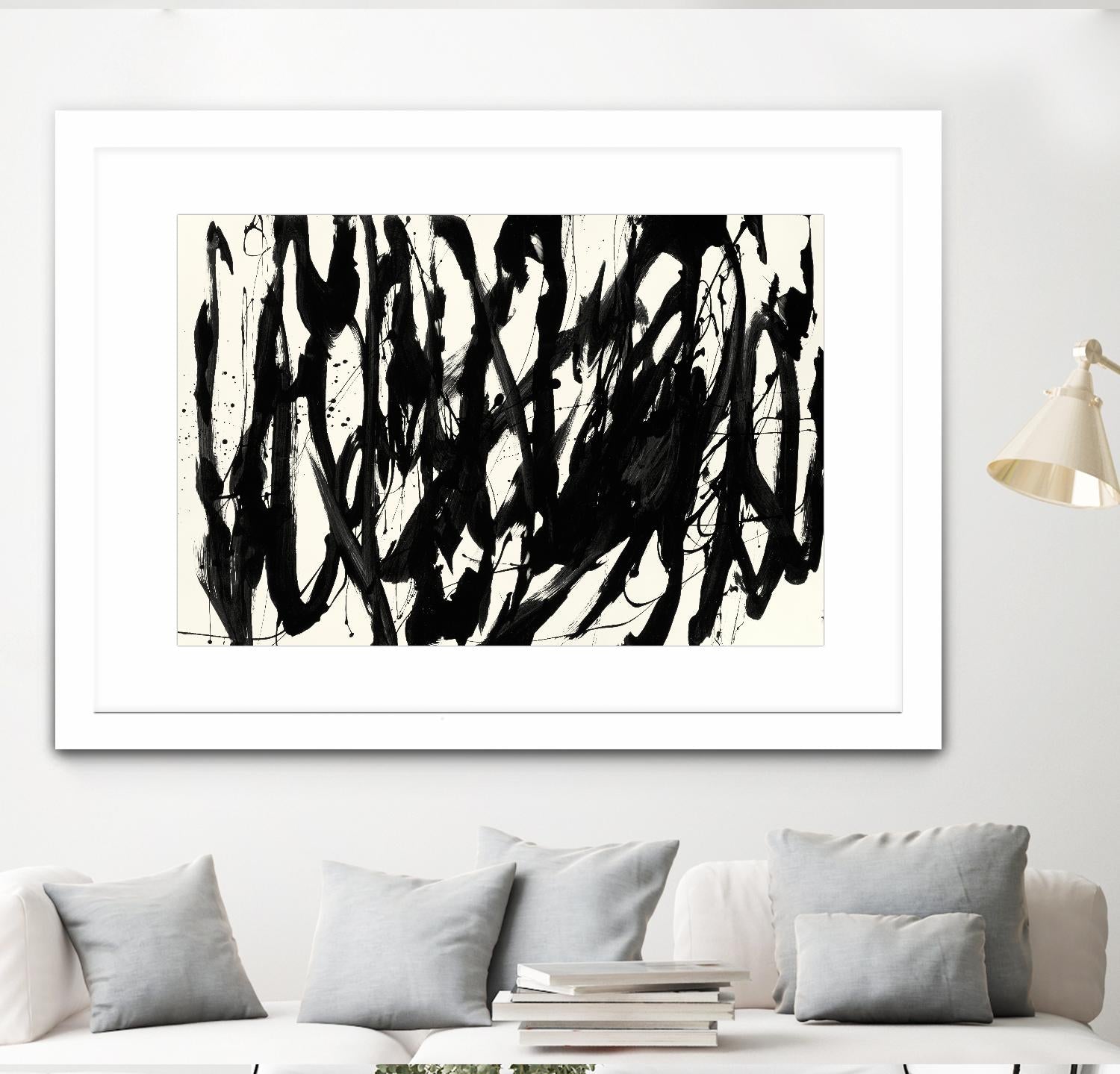 Marked 4 by Paul Ngo on GIANT ART - white black & white