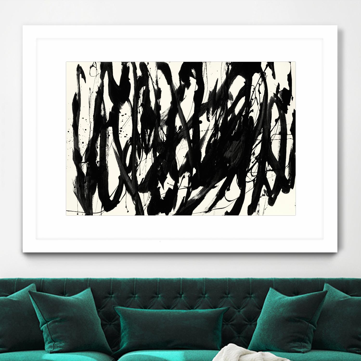 Marked 4 by Paul Ngo on GIANT ART - white black & white