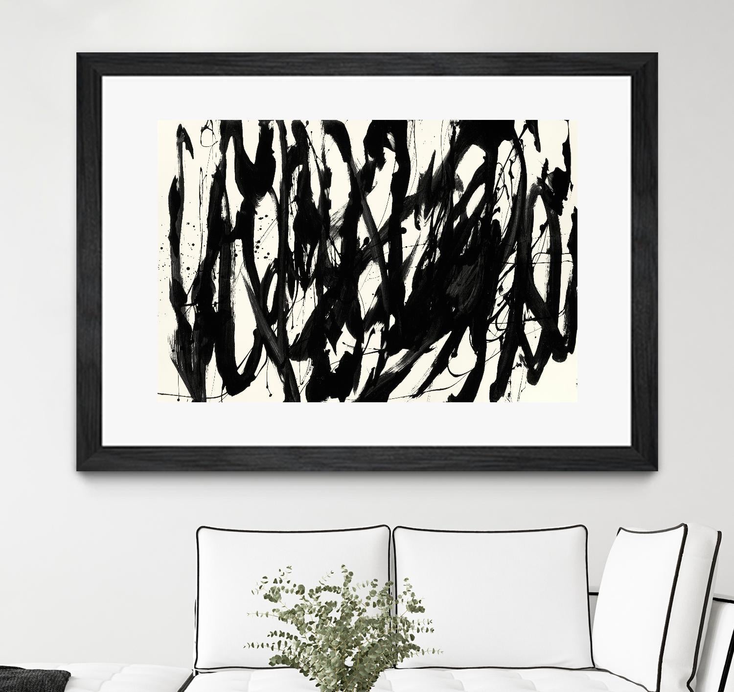 Marked 4 by Paul Ngo on GIANT ART - white black & white