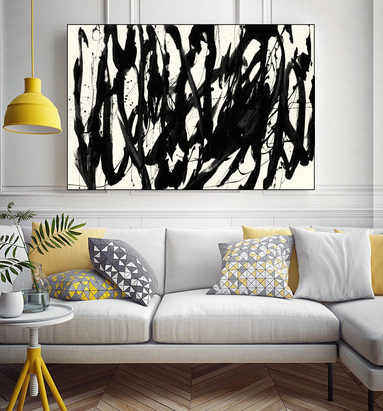 Marked 4 by Paul Ngo on GIANT ART - white abstract