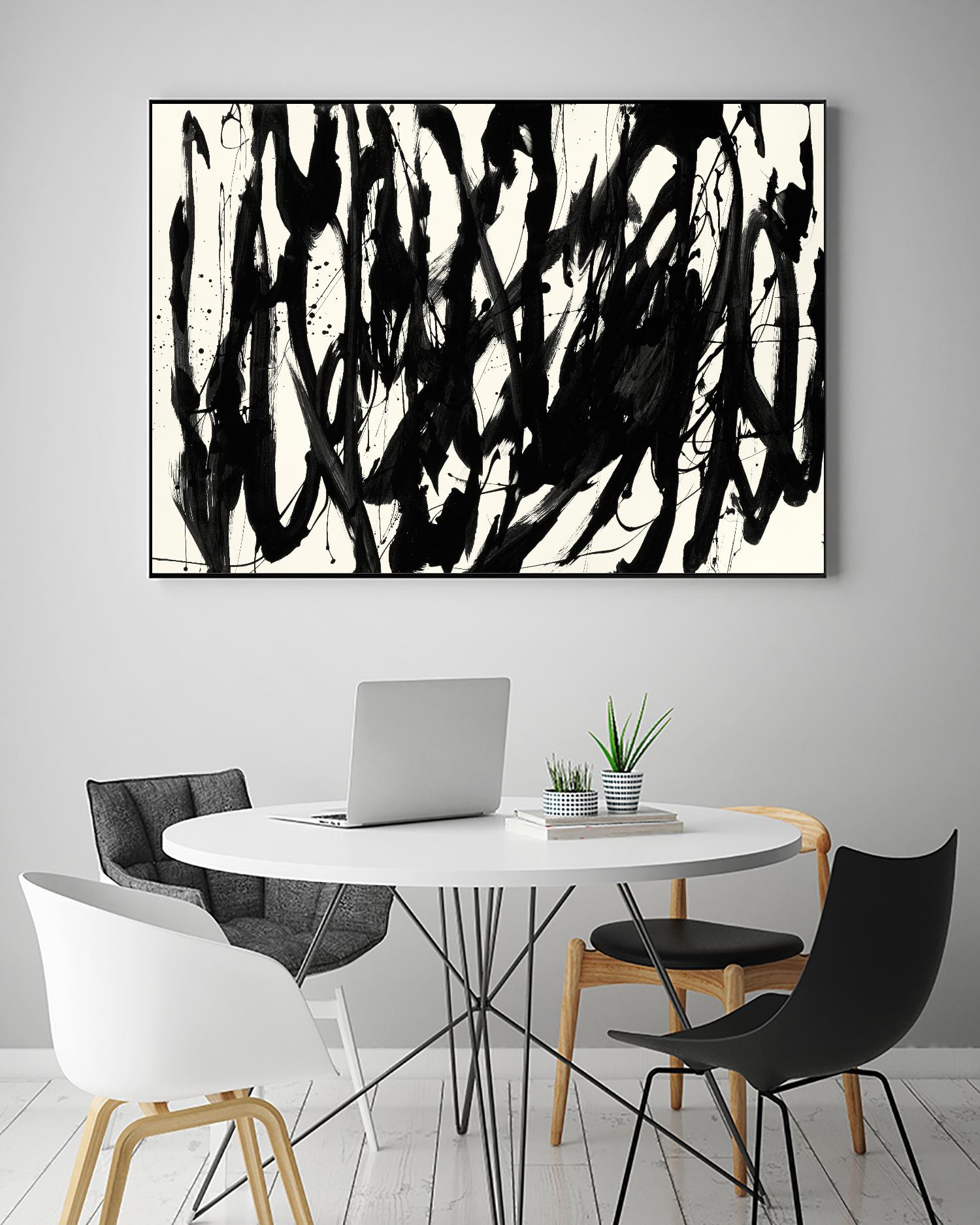 Marked 4 by Paul Ngo on GIANT ART - white abstract