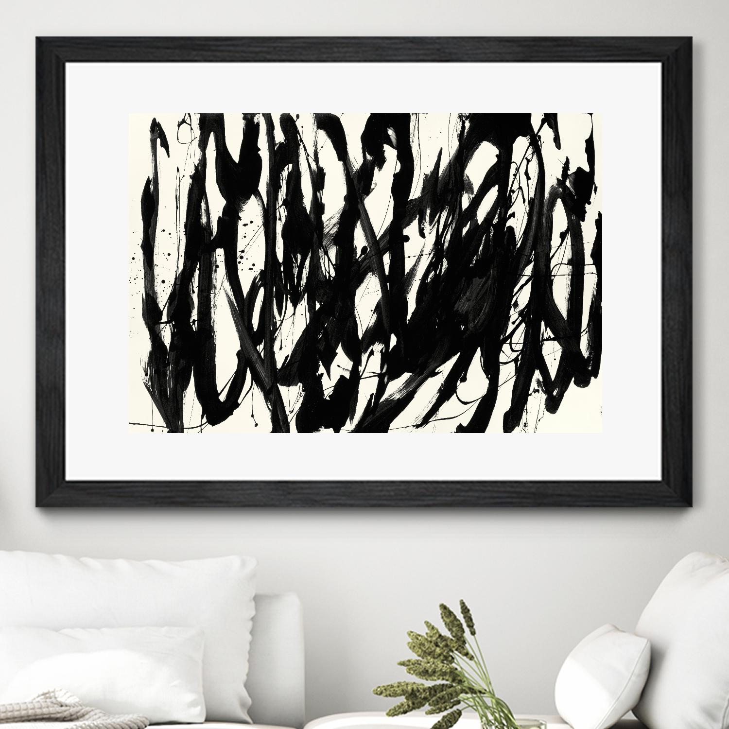 Marked 4 by Paul Ngo on GIANT ART - white black & white