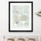 Light Blue Word Bubble by Mary Margaret Briggs on GIANT ART - grey abstract