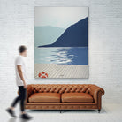 Quiet Blues 1 by Dimond, David Dimond on GIANT ART - blue nautical/seascapes water