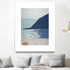 Quiet Blues 1 by Dimond, David Dimond on GIANT ART - blue nautical/seascapes water