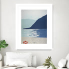 Quiet Blues 1 by Dimond, David Dimond on GIANT ART - blue nautical/seascapes water