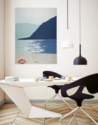 Quiet Blues 1 by Dimond, David Dimond on GIANT ART - blue nautical/seascapes water