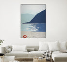 Quiet Blues 1 by Dimond, David Dimond on GIANT ART - blue nautical/seascapes water