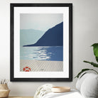 Quiet Blues 1 by Dimond, David Dimond on GIANT ART - blue nautical/seascapes water