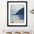 Quiet Blues 1 by Dimond, David Dimond on GIANT ART - blue nautical/seascapes water