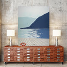 Quiet Blues 1 by Dimond, David Dimond on GIANT ART - blue nautical/seascapes water