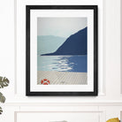 Quiet Blues 1 by Dimond, David Dimond on GIANT ART - blue nautical/seascapes water