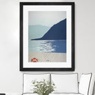 Quiet Blues 1 by Dimond, David Dimond on GIANT ART - blue nautical/seascapes water