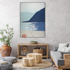 Quiet Blues 1 by Dimond, David Dimond on GIANT ART - blue nautical/seascapes water