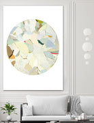 Radial Bliss by KG Studio on GIANT ART - blue abstracts circle