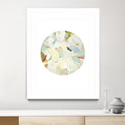Radial Bliss by KG Studio on GIANT ART - blue abstracts circle