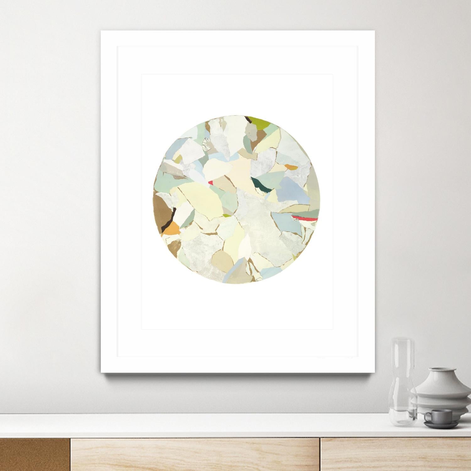 Radial Bliss by KG Studio on GIANT ART - blue abstracts circle