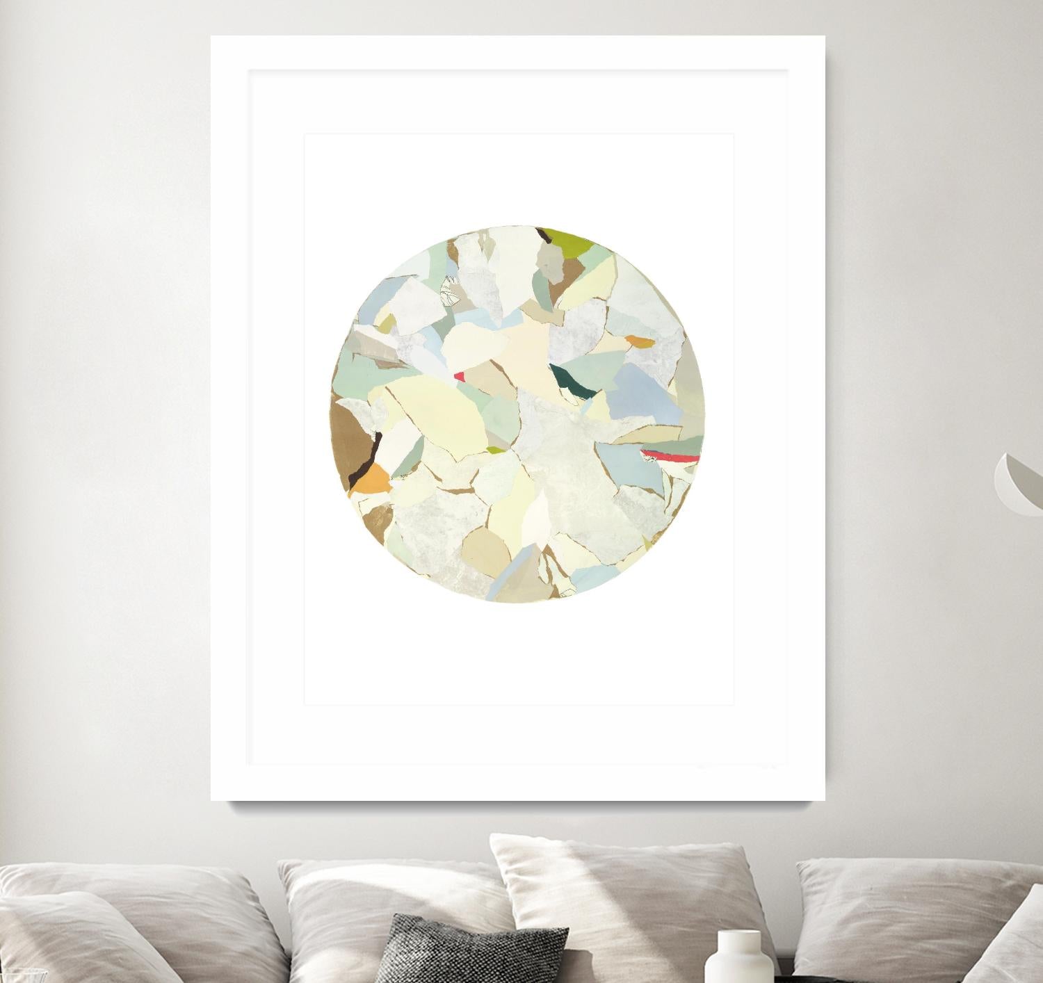 Radial Bliss by KG Studio on GIANT ART - blue abstracts circle