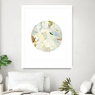 Radial Bliss by KG Studio on GIANT ART - blue abstracts circle