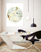 Radial Bliss by KG Studio on GIANT ART - blue abstracts circle