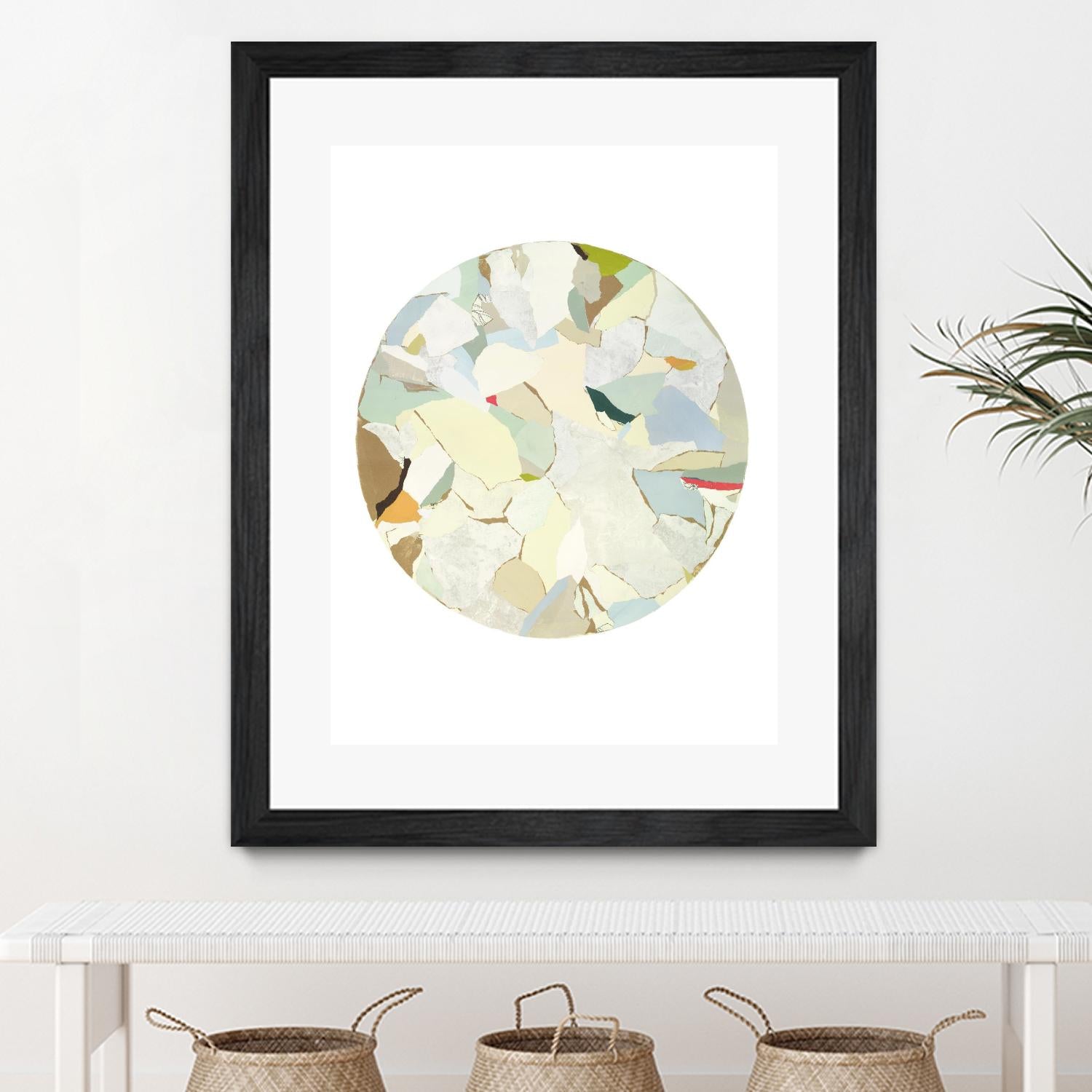 Radial Bliss by KG Studio on GIANT ART - blue abstracts circle