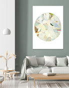 Radial Bliss by KG Studio on GIANT ART - blue abstracts circle