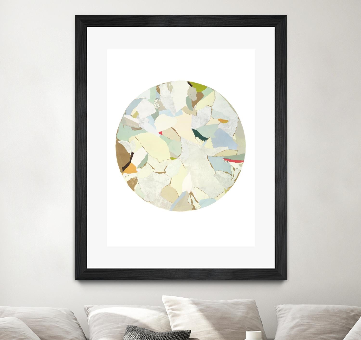 Radial Bliss by KG Studio on GIANT ART - blue abstracts circle