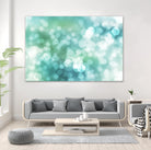 Dreamy Bokeh Seascape by THE Studio on GIANT ART - white abstract
