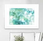 Dreamy Bokeh Seascape by THE Studio on GIANT ART - white abstract