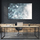 Dreamy Bokeh Midnight by THE Studio on GIANT ART - white abstract