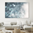Dreamy Bokeh Midnight by THE Studio on GIANT ART - white abstract