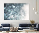 Dreamy Bokeh Midnight by THE Studio on GIANT ART - white abstract